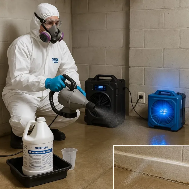 Sanitization and Odor Removal process in Hayfield, MN