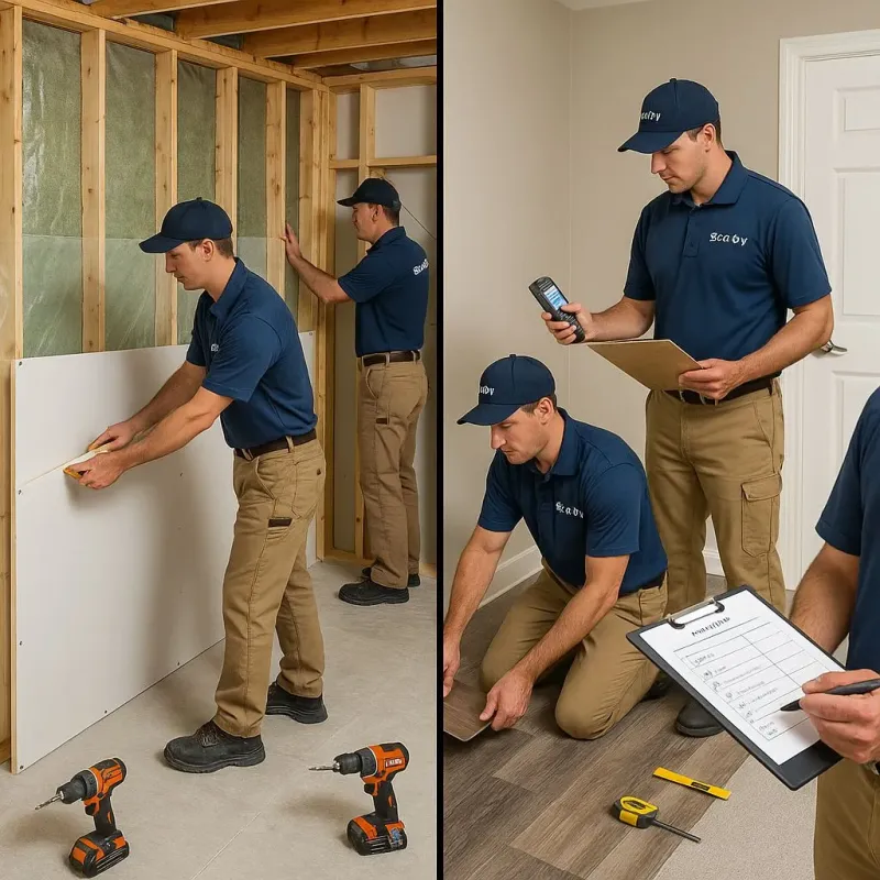 Repairs and Reconstruction process in Hayfield, MN