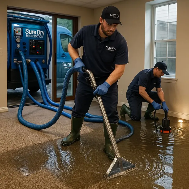 Water Extraction and Removal process in Hayfield, MN